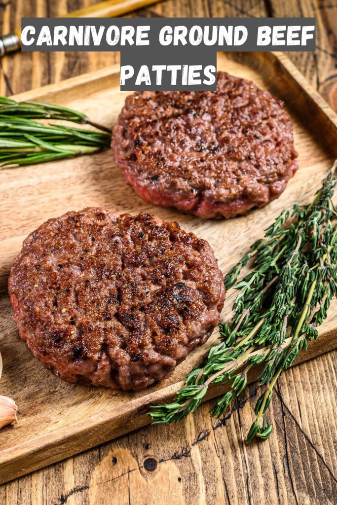 Carnivore Ground Beef Patties