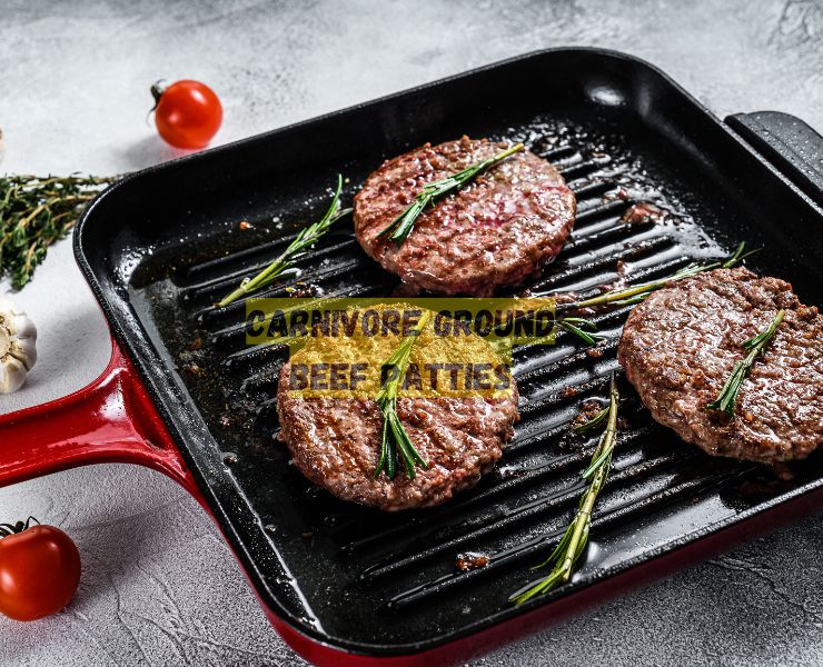 Carnivore Ground Beef Patties