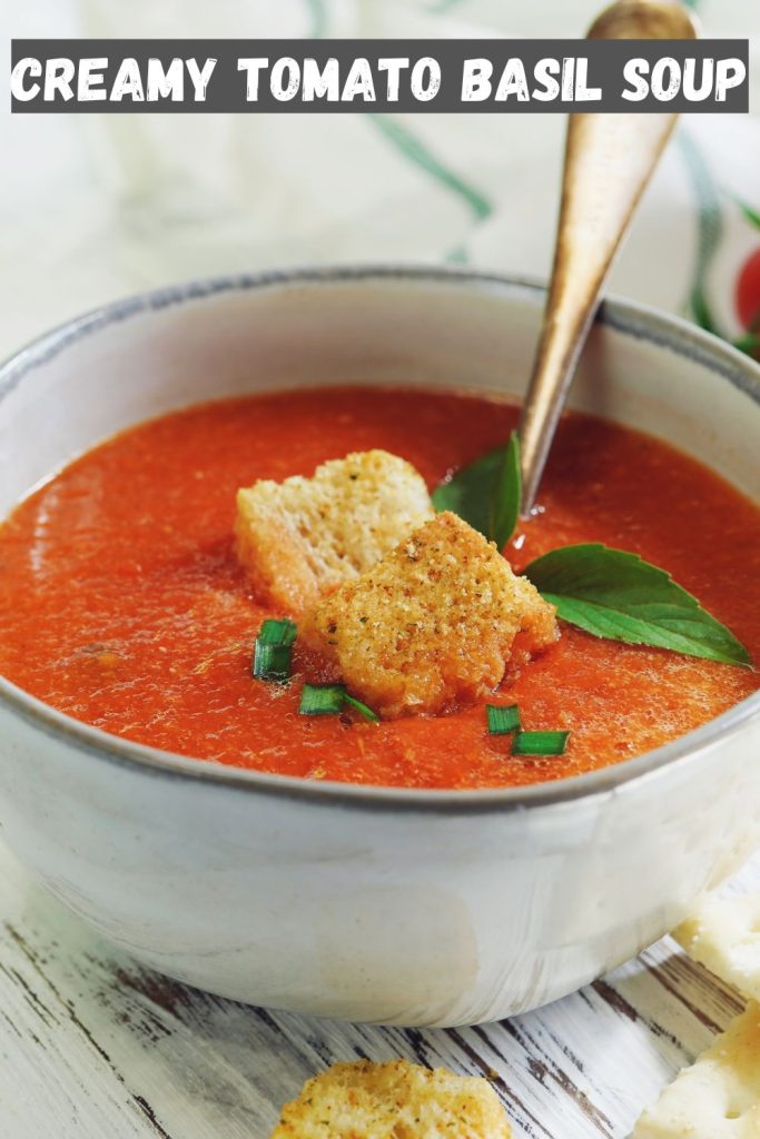 Creamy Tomato Basil Soup