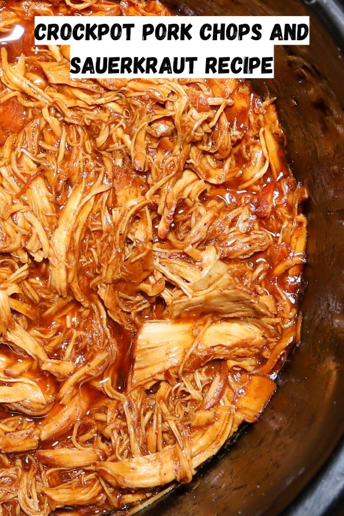 Crockpot Pork Chops and Sauerkraut Recipe